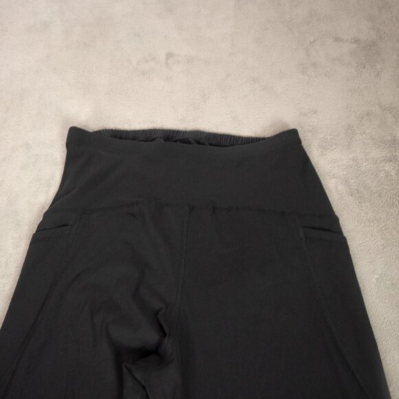 Joyspels Maternity Flare Yoga Pants Bootcut Leggings Black NWT Medium High Waist - Picture 8 of 12